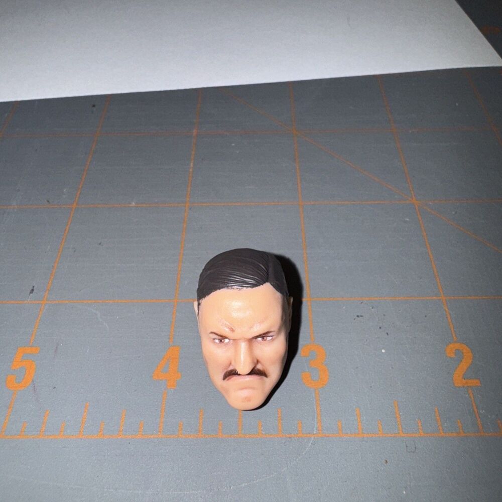 GIJoe Classified Mad Marauders Sgt Slaughter Head Face Fodder 1/12 Set Part